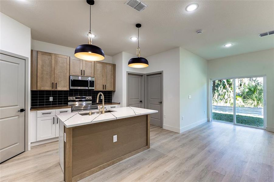 Furnished interior view inside a new home in , Deltona (Image 11).