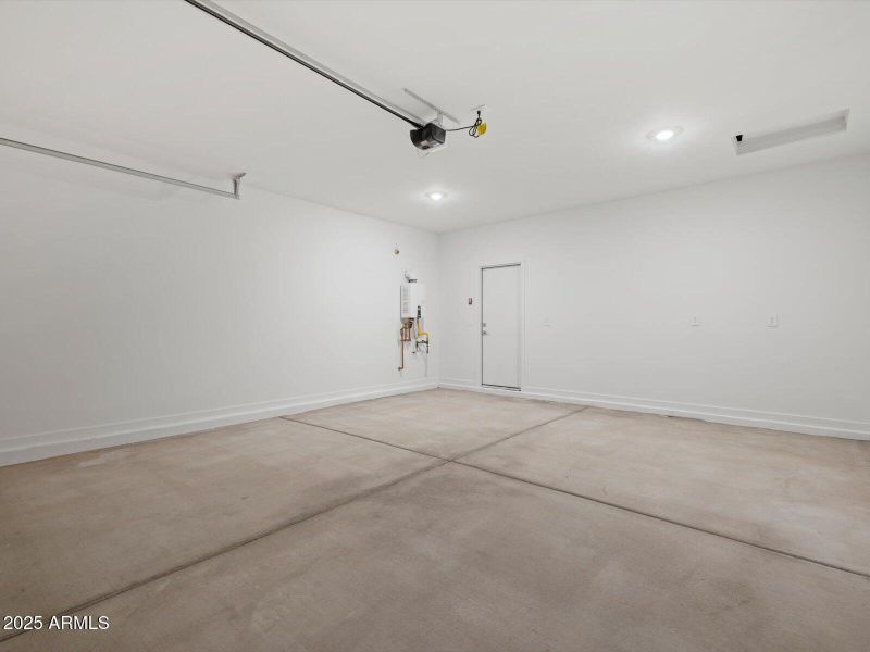 Garage with Tankless Water Heater Garage with Tankless Water Heater