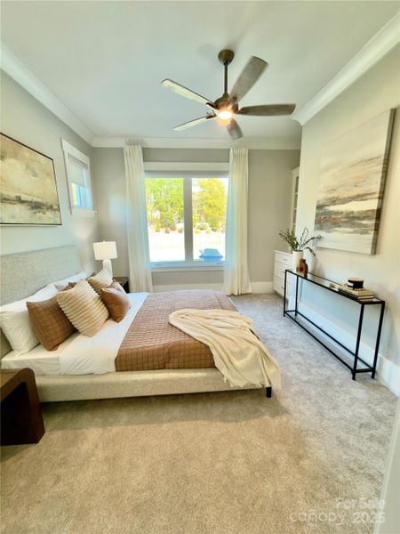 Furnished interior view inside a new home in , Weddington (Image 19). Furnished interior view inside a new home in , Weddington (Image 19).