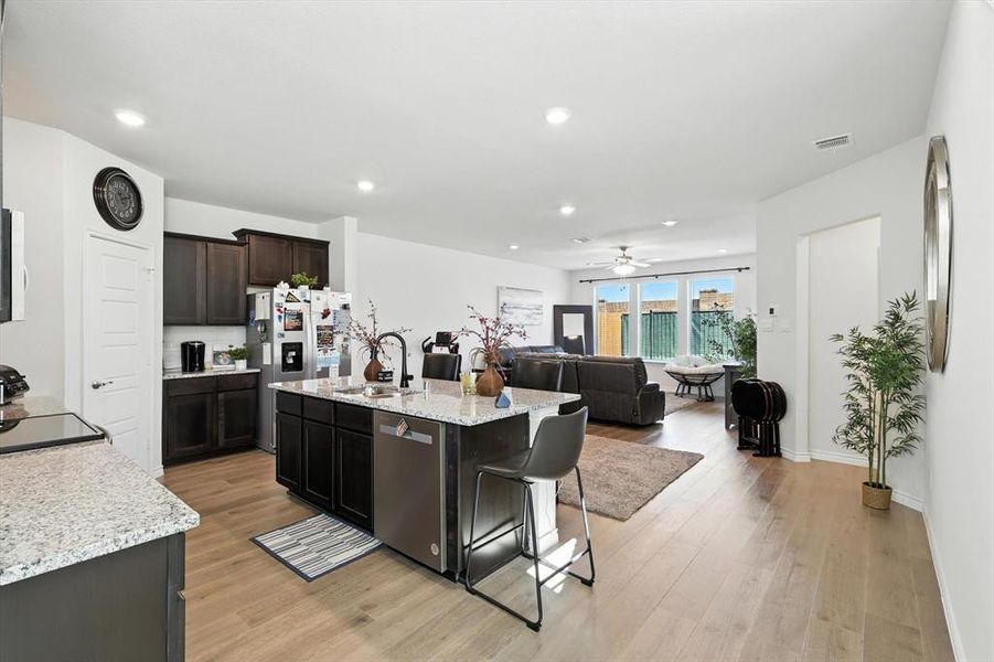 Furnished interior view inside a new home in , Anna (Image 5).