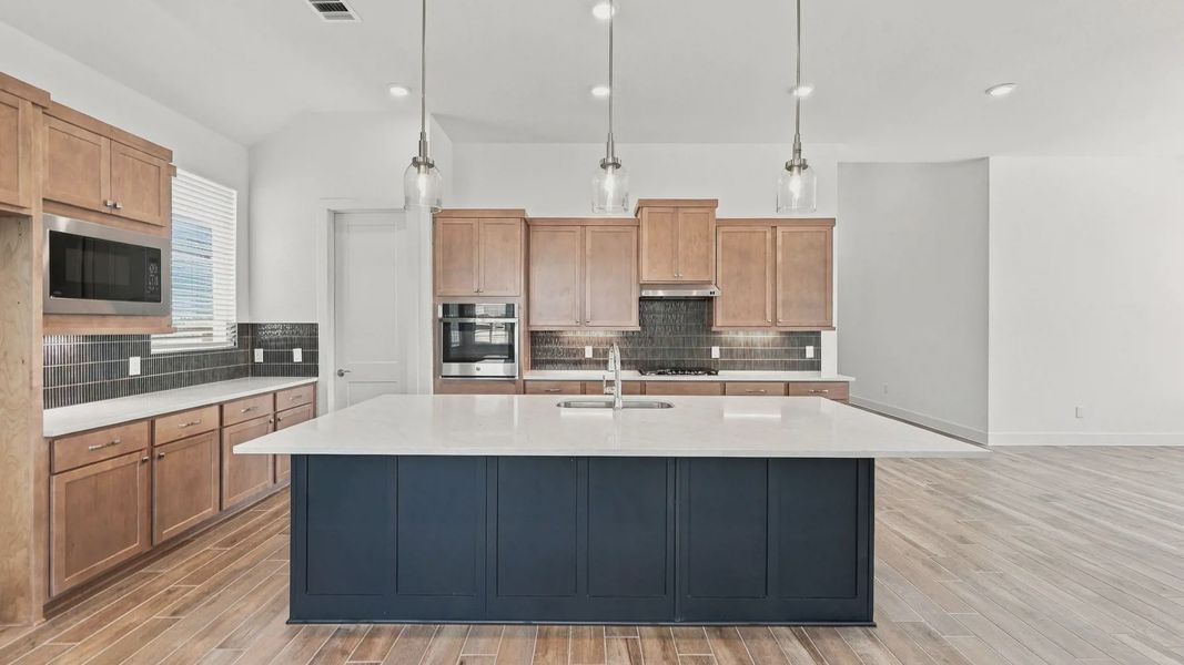Furnished interior view inside a new home in Attwater 55s, Waller (Image 7).