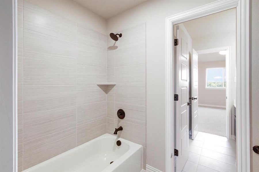 Furnished interior view inside a new home in , Prosper (Image 12).