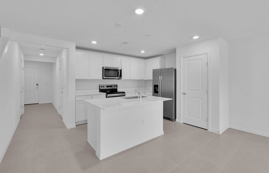 Furnished interior view inside a new home in Normandy Pines, Jacksonville (Image 4).