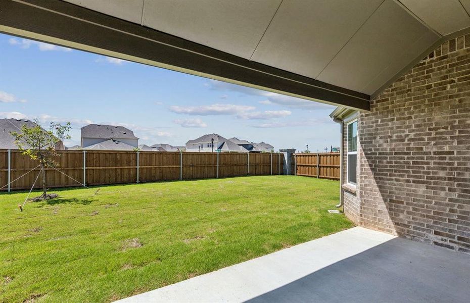 Oversized yard *Real home pictured Oversized yard *Real home pictured