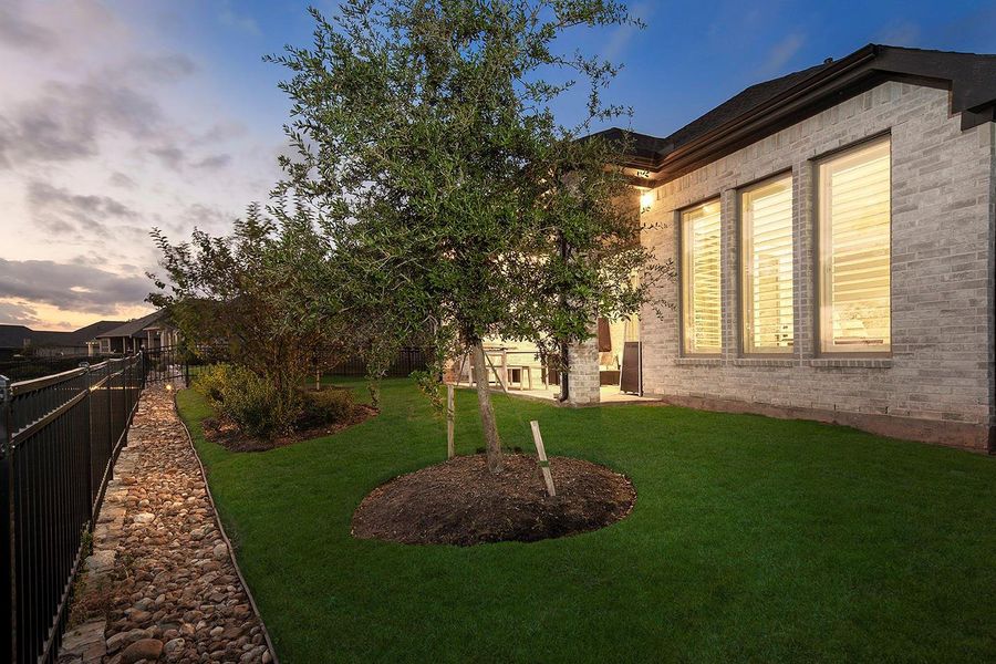 Exterior details and patio area of a home in Chambers Creek, Willis (Image 22). Exterior details and patio area of a home in Chambers Creek, Willis (Image 22).