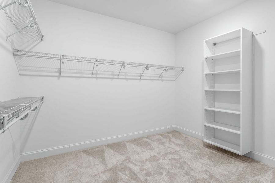 Representative furnished interior of a home built from the Ellington by Keystone Homes NC in Weybridge, Burlington (Image 9).