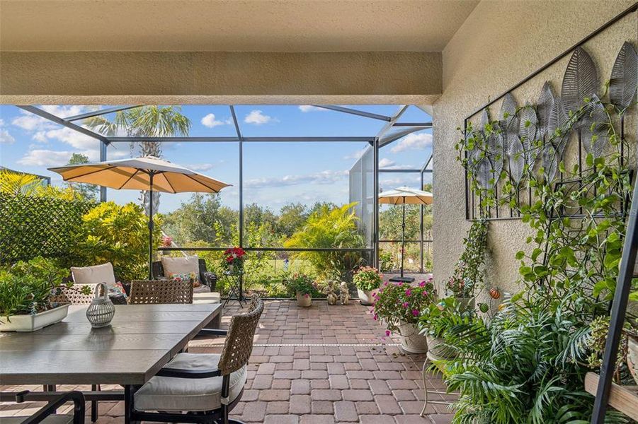 Exterior details and patio area of a home in , Wesley Chapel (Image 3).