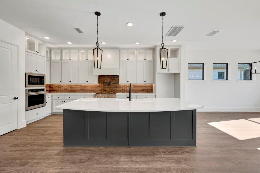 Furnished interior view inside a new home in The Meadows at Imperial Oaks, Conroe (Image 8). Furnished interior view inside a new home in The Meadows at Imperial Oaks, Conroe (Image 8).