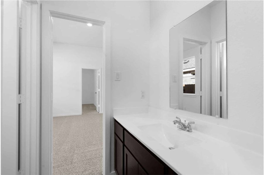 Furnished interior view inside a new home in Briarwood, Elgin (Image 10).