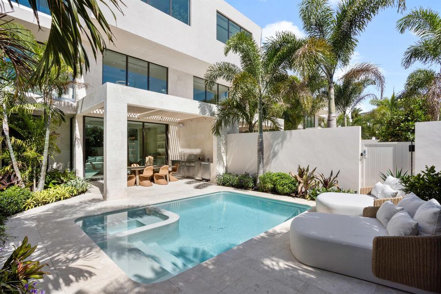 Private Backyard