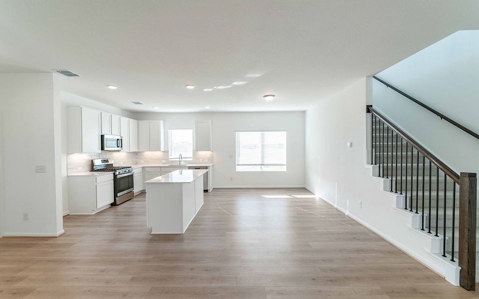 Furnished interior view inside a new home in Paramount, Kyle (Image 3).