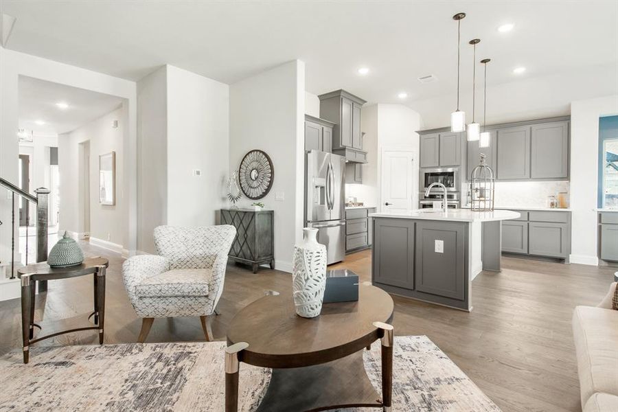Furnished interior view inside a new home in Trees Farm, DeSoto (Image 33).
