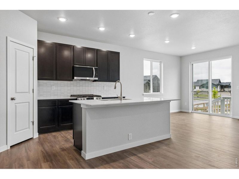 Furnished interior view inside a new home in Prairie Song, Windsor (Image 9).