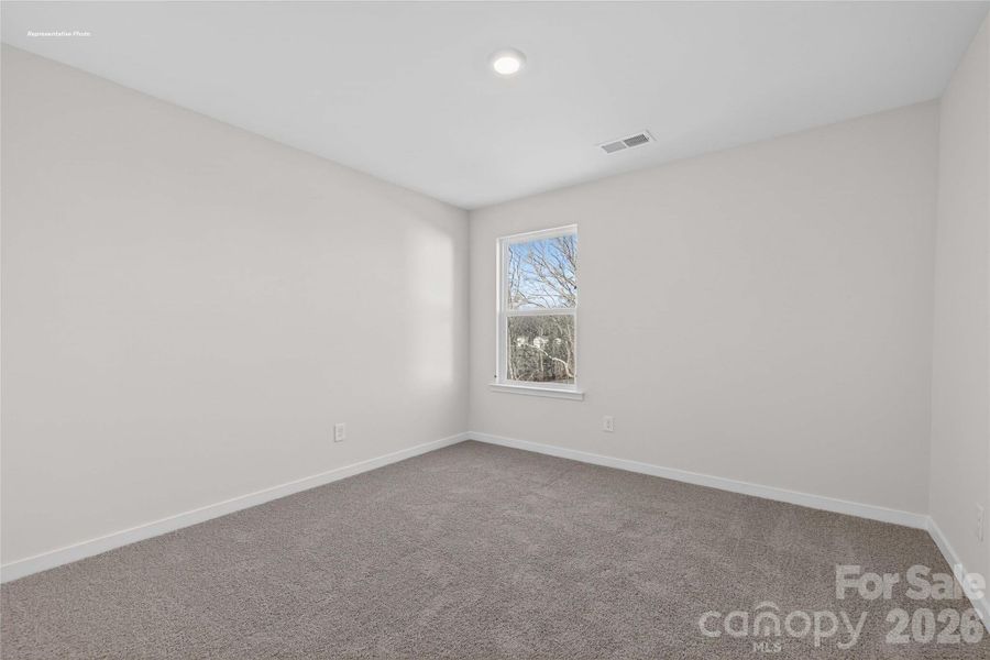 Spacious, unfurnished interior of a new home in Zion Springs, Hickory (Image 18).