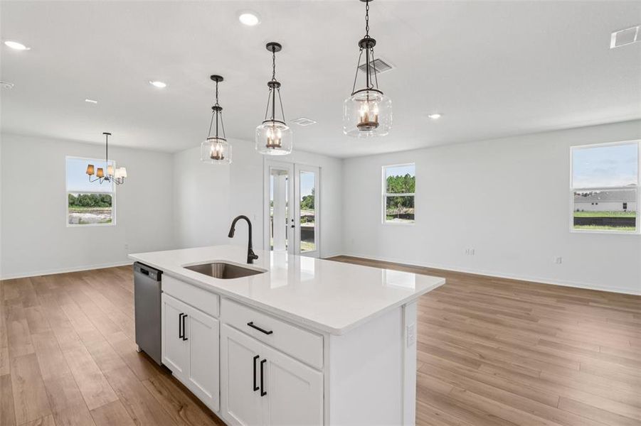 Furnished interior view inside a new home in Ardisia Park, New Smyrna Beach (Image 9).