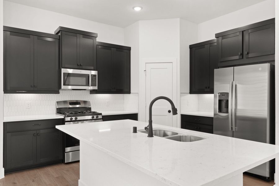 Furnished interior view inside a new home in The Woodlands Hills, Willis (Image 16). Furnished interior view inside a new home in The Woodlands Hills, Willis (Image 16).