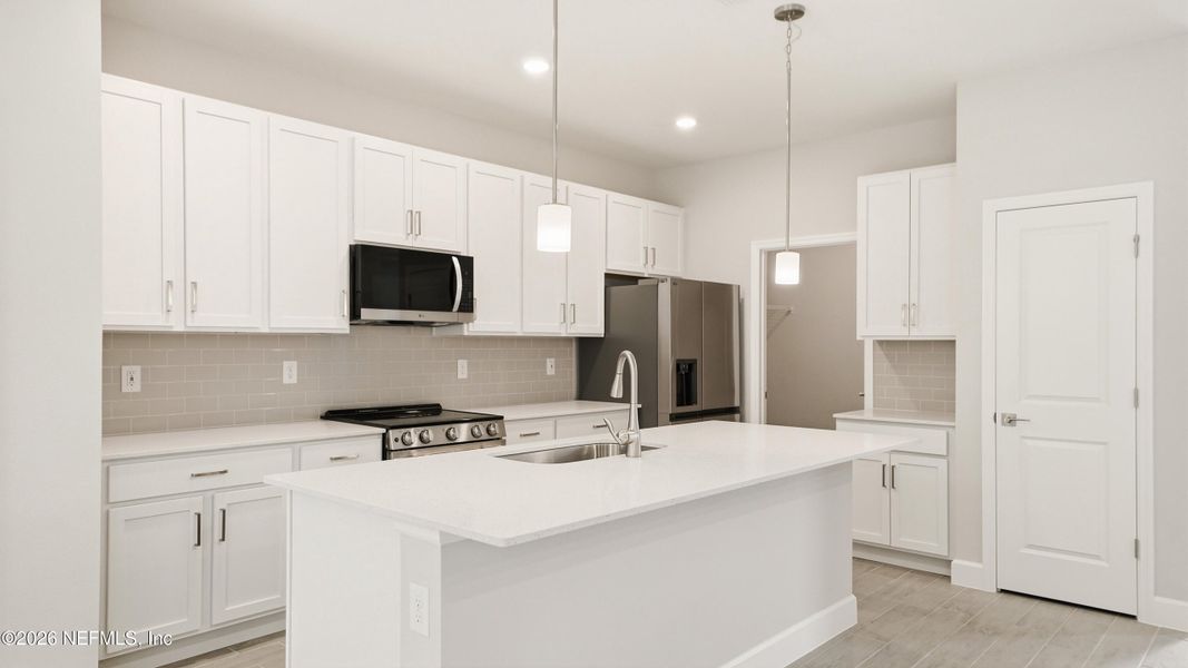 Furnished interior view inside a new home in , Palm Coast (Image 9).