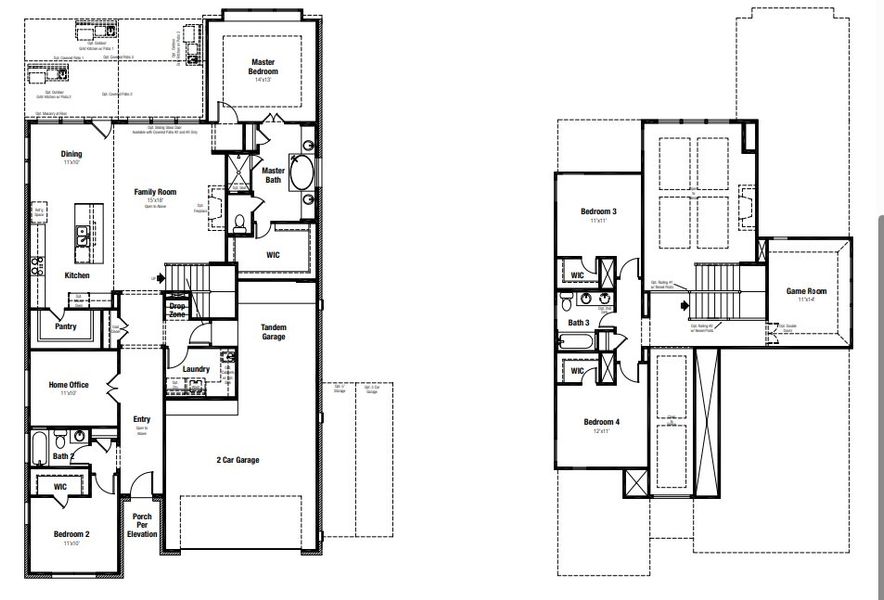 Image 5 representing the Lamar by Scott Felder Homes in The Colony, Bastrop, TX. Image 5 representing the Lamar by Scott Felder Homes in The Colony, Bastrop, TX.