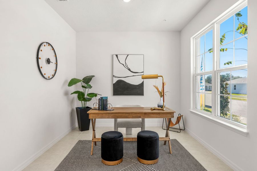 Flex Room with Gorgeous Natural Light