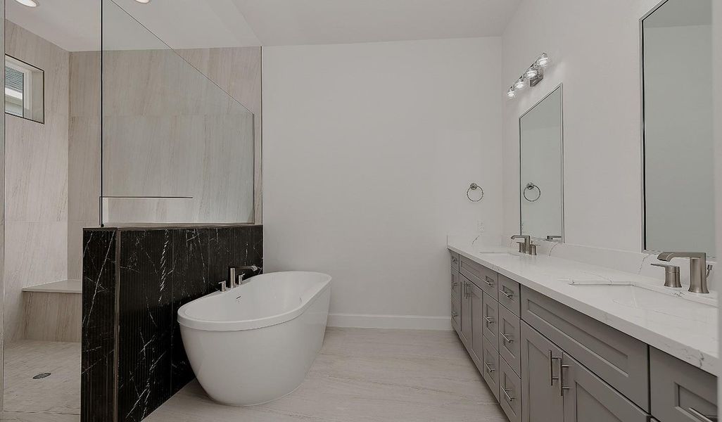 Furnished interior view inside a new home in Lake Breeze, Willis (Image 3). Furnished interior view inside a new home in Lake Breeze, Willis (Image 3).