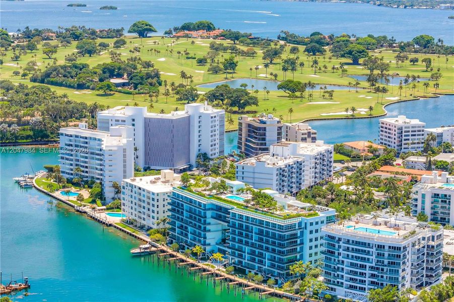 Condo located in Bay Harbor Islands, FL showcasing its design and architecture (Image 3).