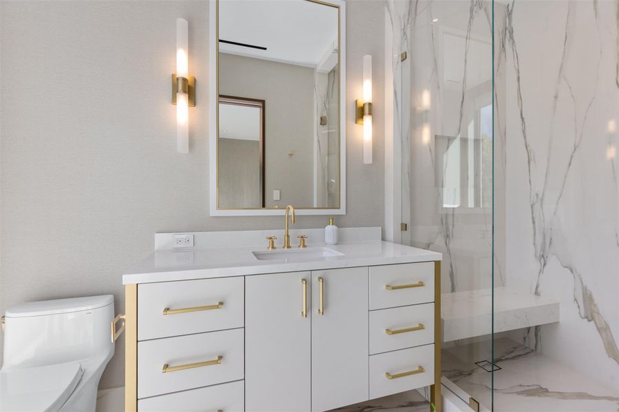 Furnished interior view inside a new home in , Fort Lauderdale (Image 10).