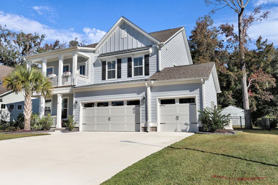 Front exterior of a new home in , Hollywood, SC, highlighting curb appeal (Image 1). Front exterior of a new home in , Hollywood, SC, highlighting curb appeal (Image 1).