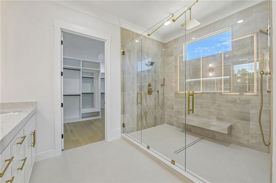 Furnished interior view inside a new home in , Buford (Image 14).