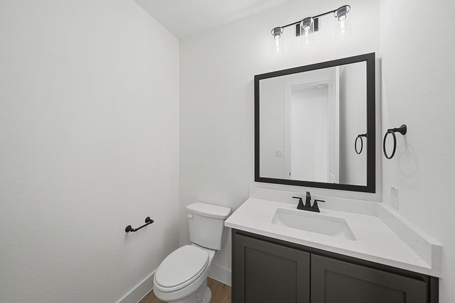 Furnished interior view inside a new home in Brookhollow West, Prosper (Image 7).