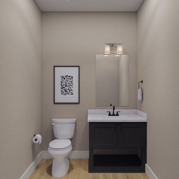 Image 14 representing the Lamesa by Tri Pointe Homes in Harvest Green, Richmond, TX.