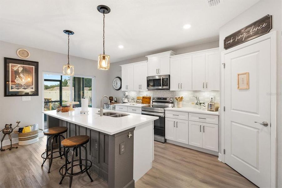 Furnished interior view inside a new home in , Summerfield (Image 6). Furnished interior view inside a new home in , Summerfield (Image 6).
