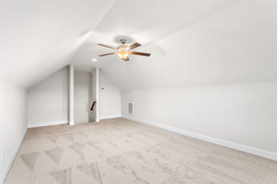 Representative unfurnished interior of a home built from the Somerset by Keystone Homes NC in Weybridge, Burlington (Image 48). Representative unfurnished interior of a home built from the Somerset by Keystone Homes NC in Weybridge, Burlington (Image 48).