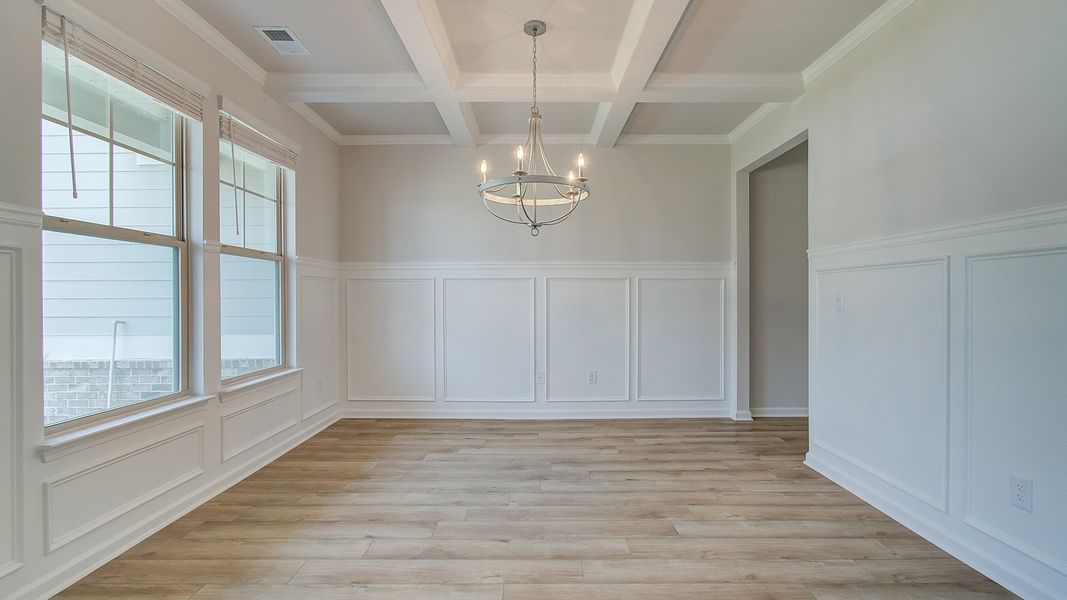 Representative furnished interior of a home built from the Henry II by DRB Homes in Grandview at Millers Mill, Stockbridge (Image 10).