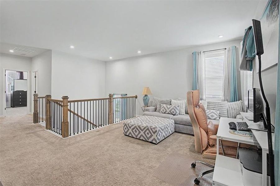 Furnished interior view inside a new home in Pine Mountain Park, Kennesaw (Image 19). Furnished interior view inside a new home in Pine Mountain Park, Kennesaw (Image 19).