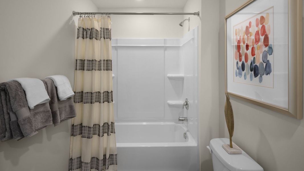 Image 24 representing the Cali by D.R. Horton in Harvest Fields, Tyro, NC.