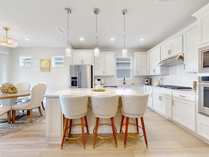 Furnished interior view inside a new home in Del Webb Sunbridge, St. Cloud (Image 16).
