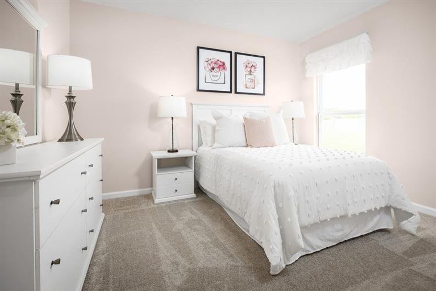Representative furnished interior of a home built from the Palm by Ryan Homes in Heritage Station, Punta Gorda (Image 11).