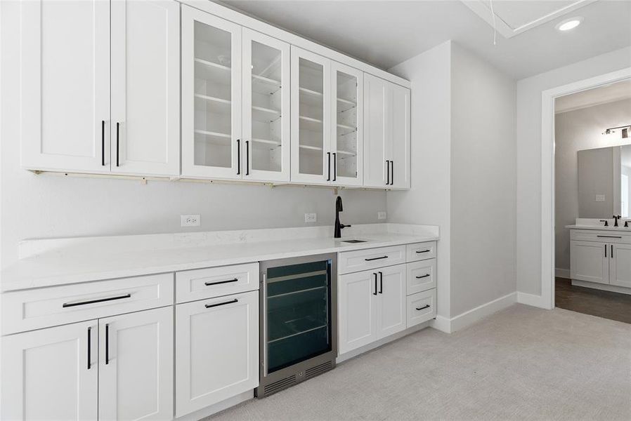 Furnished interior view inside a new home in Hidden Valley 1, Princeton (Image 14).