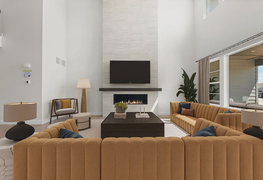 Homesite 3712 Great Room - Virtually Staged - 4 of 19