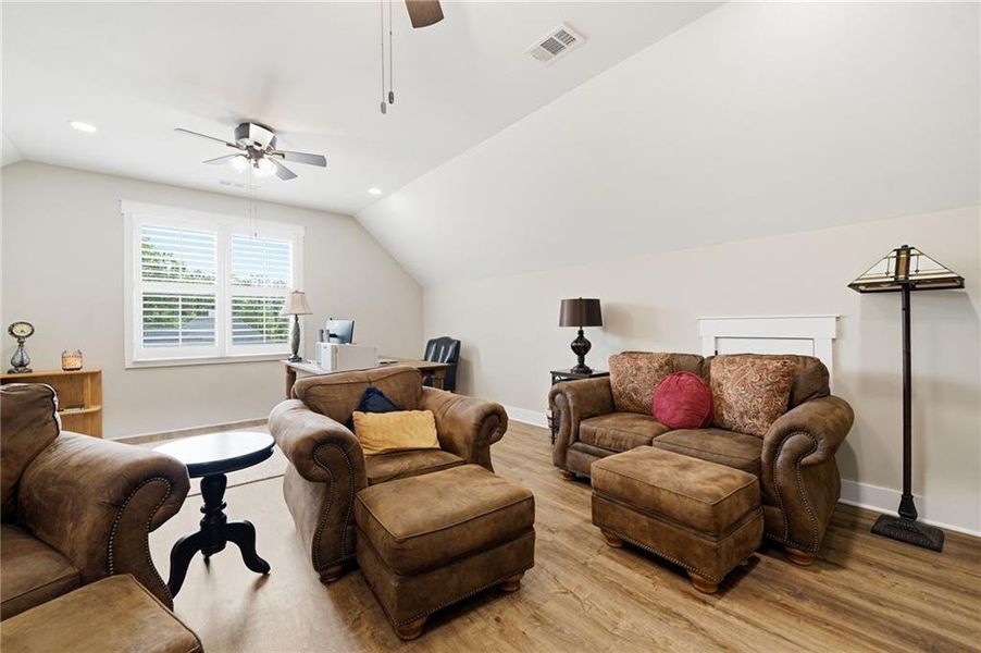 Furnished interior view inside a new home in , Canton (Image 40).