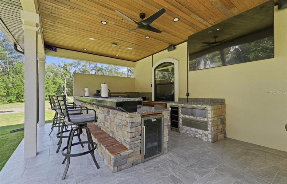 Exterior details and patio area of a home in , Newberry (Image 1). Exterior details and patio area of a home in , Newberry (Image 1).
