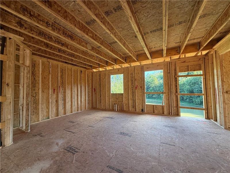In-progress construction of a new home in Maple Village, Adairsville, GA (Image 16).