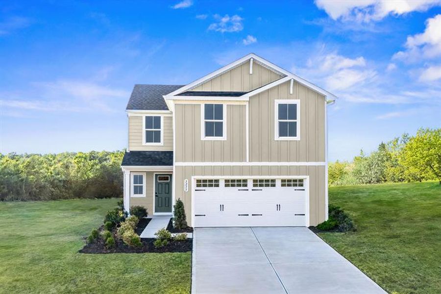 Representative exterior photo of a completed home built from the Sequoia by Ryan Homes in Meadows Edge Single Family Homes, Conway, SC (Image 1). Representative exterior photo of a completed home built from the Sequoia by Ryan Homes in Meadows Edge Single Family Homes, Conway, SC (Image 1).