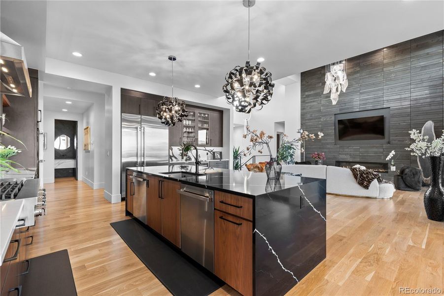 Furnished interior view inside a new home in , Littleton (Image 9).