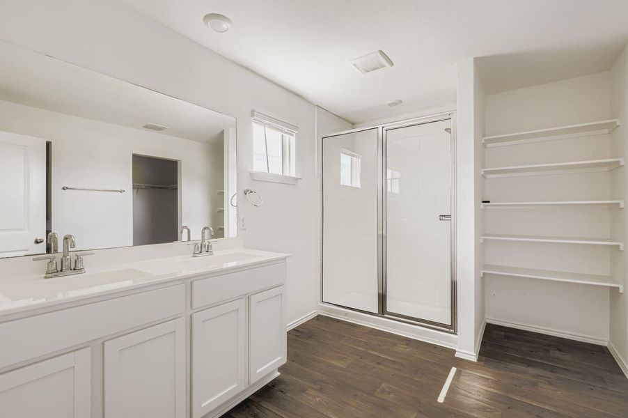 Furnished interior view inside a new home in Palomino, Manor (Image 7). Furnished interior view inside a new home in Palomino, Manor (Image 7).