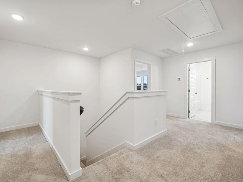 Spacious, unfurnished interior of a new home in Calista Farms, White House (Image 26).