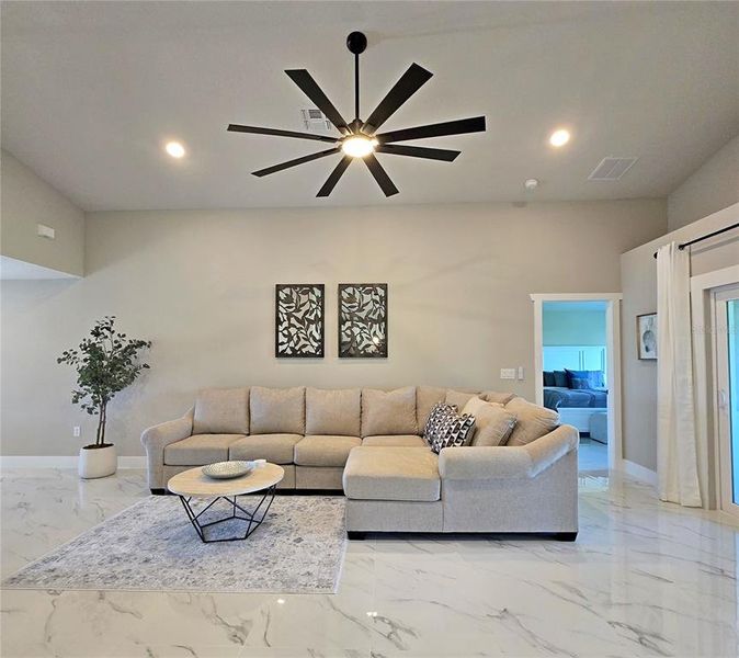 Furnished interior view inside a new home in , Sebring (Image 12).
