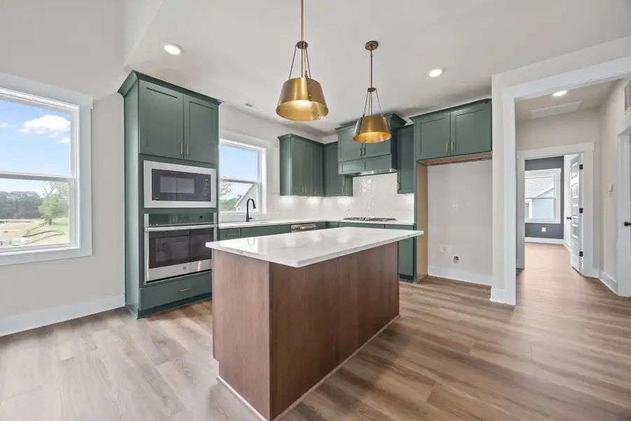 Representative furnished interior of a home built from the Red Rocks by Garman Homes in Allen Park, Raleigh (Image 4).