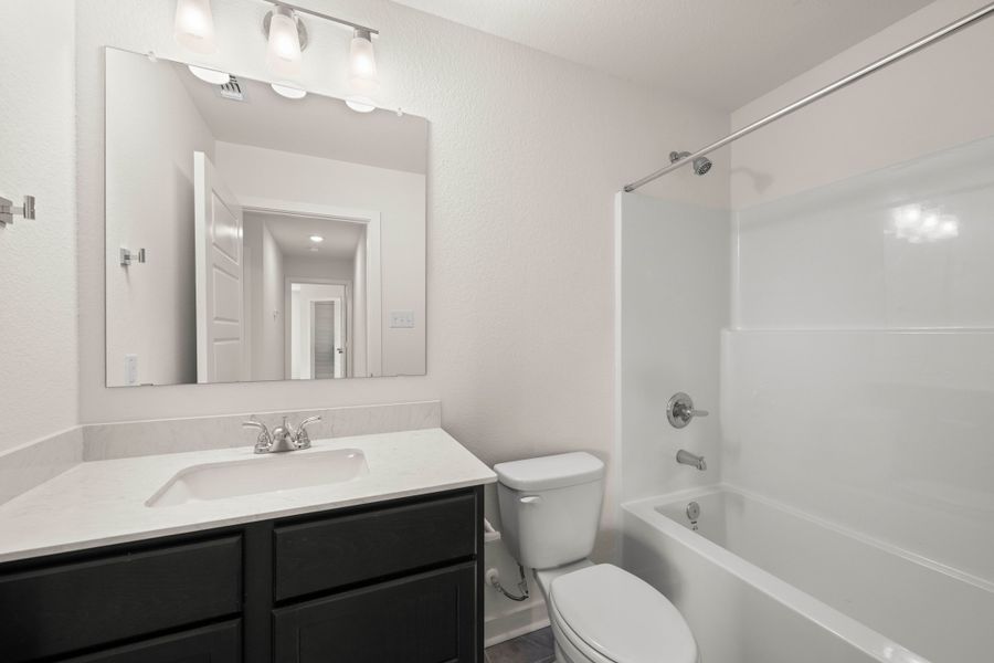 Furnished interior view inside a new home in South Pointe, Temple (Image 6).