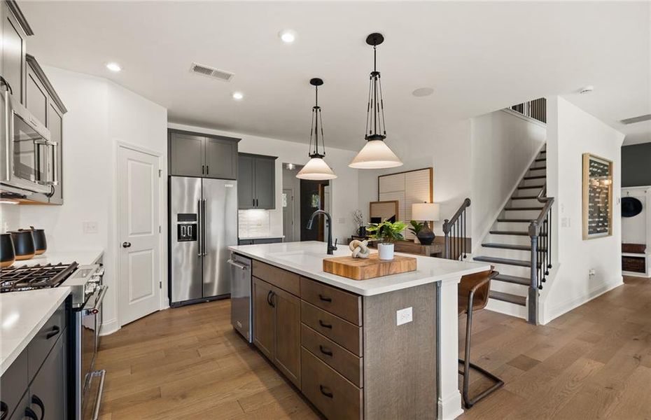 Furnished interior view inside a new home in Berkeley Mill, Cumming (Image 11).